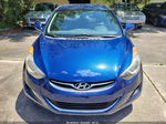 2013 Hyundai Elantra Gls Blue vin: KMHDH4AE1DU594538