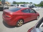 2013 Hyundai Elantra Gls Red vin: KMHDH4AE1DU756832