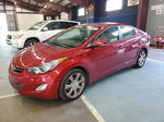 2013 Hyundai Elantra Gls Red vin: KMHDH4AE1DU769225