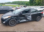 2013 Hyundai Elantra Gls Black vin: KMHDH4AE1DU961003