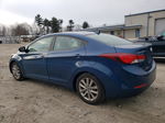 2014 Hyundai Elantra Se Blue vin: KMHDH4AE1EU050090