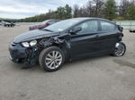 2014 Hyundai Elantra Se Черный vin: KMHDH4AE1EU075992