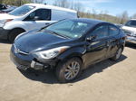 2014 Hyundai Elantra Se Черный vin: KMHDH4AE1EU082750