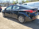 2014 Hyundai Elantra Se Черный vin: KMHDH4AE1EU082750