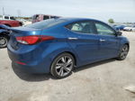 2014 Hyundai Elantra Se Blue vin: KMHDH4AE1EU139142