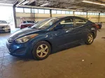 2014 Hyundai Elantra Se Blue vin: KMHDH4AE1EU193945