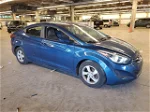 2014 Hyundai Elantra Se Blue vin: KMHDH4AE1EU193945