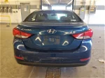 2014 Hyundai Elantra Se Blue vin: KMHDH4AE1EU193945