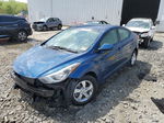 2015 Hyundai Elantra Se Blue vin: KMHDH4AE1FU224256