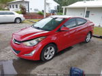 2016 Hyundai Elantra Value Edition Red vin: KMHDH4AE1GU479619