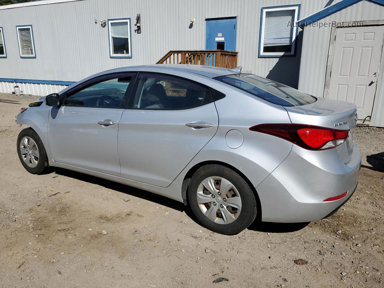 2016 Hyundai Elantra Se Серебряный vin: KMHDH4AE1GU490930