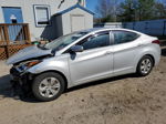 2016 Hyundai Elantra Se Серебряный vin: KMHDH4AE1GU490930