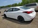 2016 Hyundai Elantra Se White vin: KMHDH4AE1GU494802