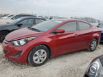 2016 Hyundai Elantra Se Red vin: KMHDH4AE1GU645153