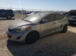 2011 Hyundai Elantra Gls Gray vin: KMHDH4AE2BU087953