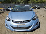 2011 Hyundai Elantra Gls Синий vin: KMHDH4AE2BU096278