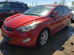 2011 Hyundai Elantra Gls Red vin: KMHDH4AE2BU099312