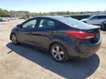 2011 Hyundai Elantra Gls Black vin: KMHDH4AE2BU101849