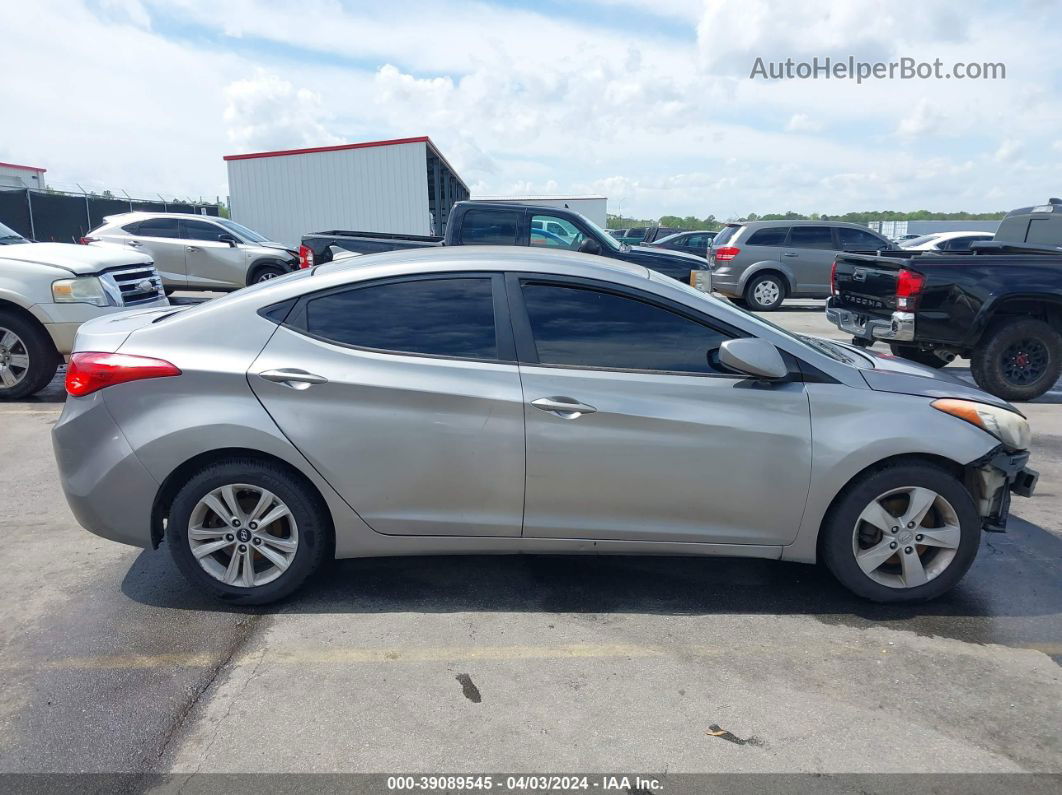 2011 Hyundai Elantra Gls (ulsan Plant) Gray vin: KMHDH4AE2BU104329