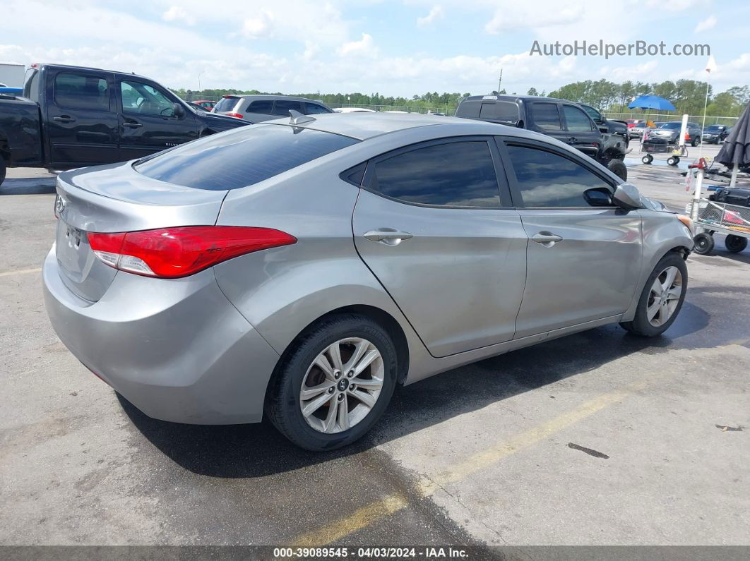 2011 Hyundai Elantra Gls (ulsan Plant) Gray vin: KMHDH4AE2BU104329