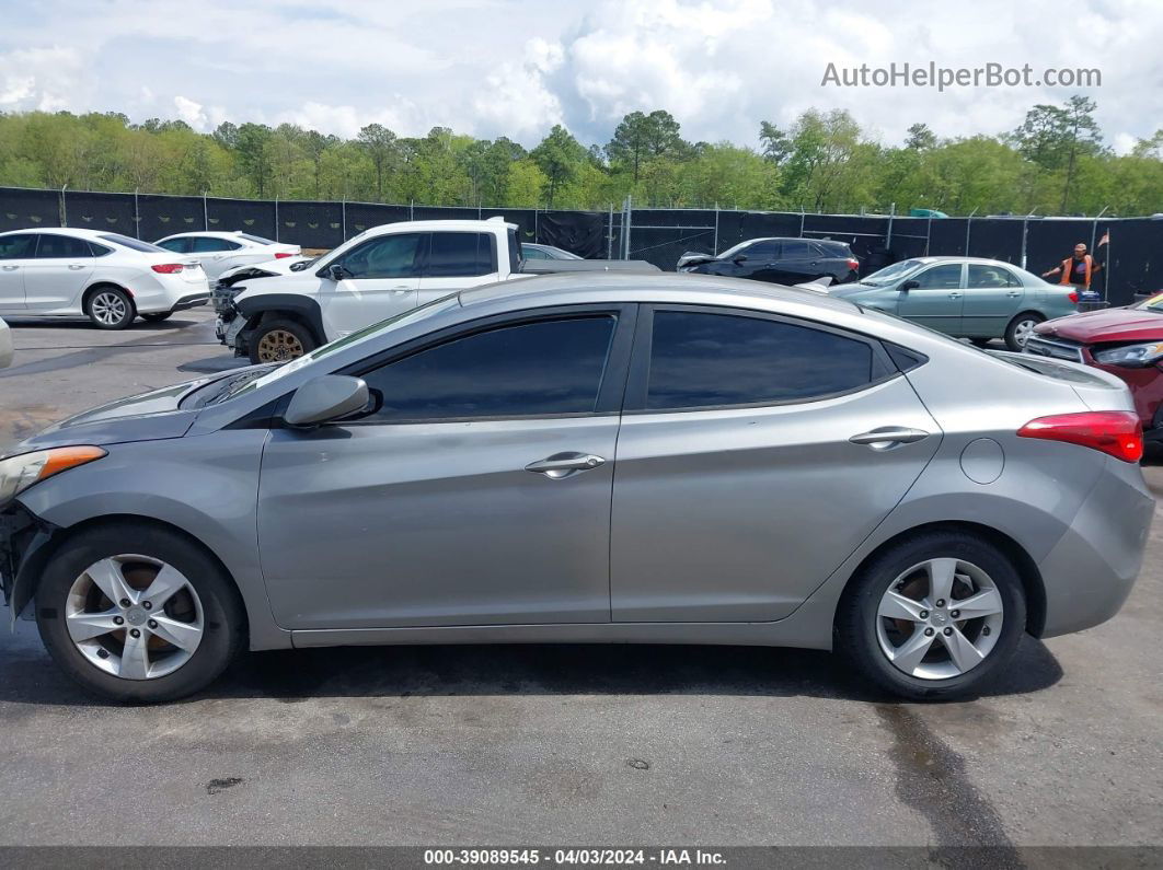 2011 Hyundai Elantra Gls (ulsan Plant) Gray vin: KMHDH4AE2BU104329