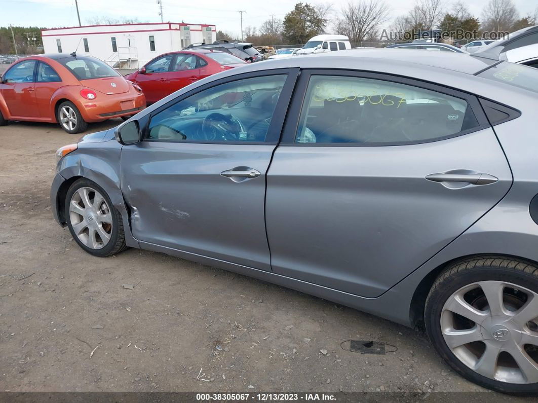 2011 Hyundai Elantra Limited (ulsan Plant) Gray vin: KMHDH4AE2BU159525