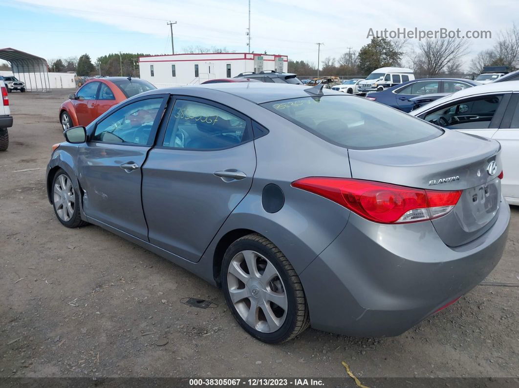 2011 Hyundai Elantra Limited (ulsan Plant) Gray vin: KMHDH4AE2BU159525