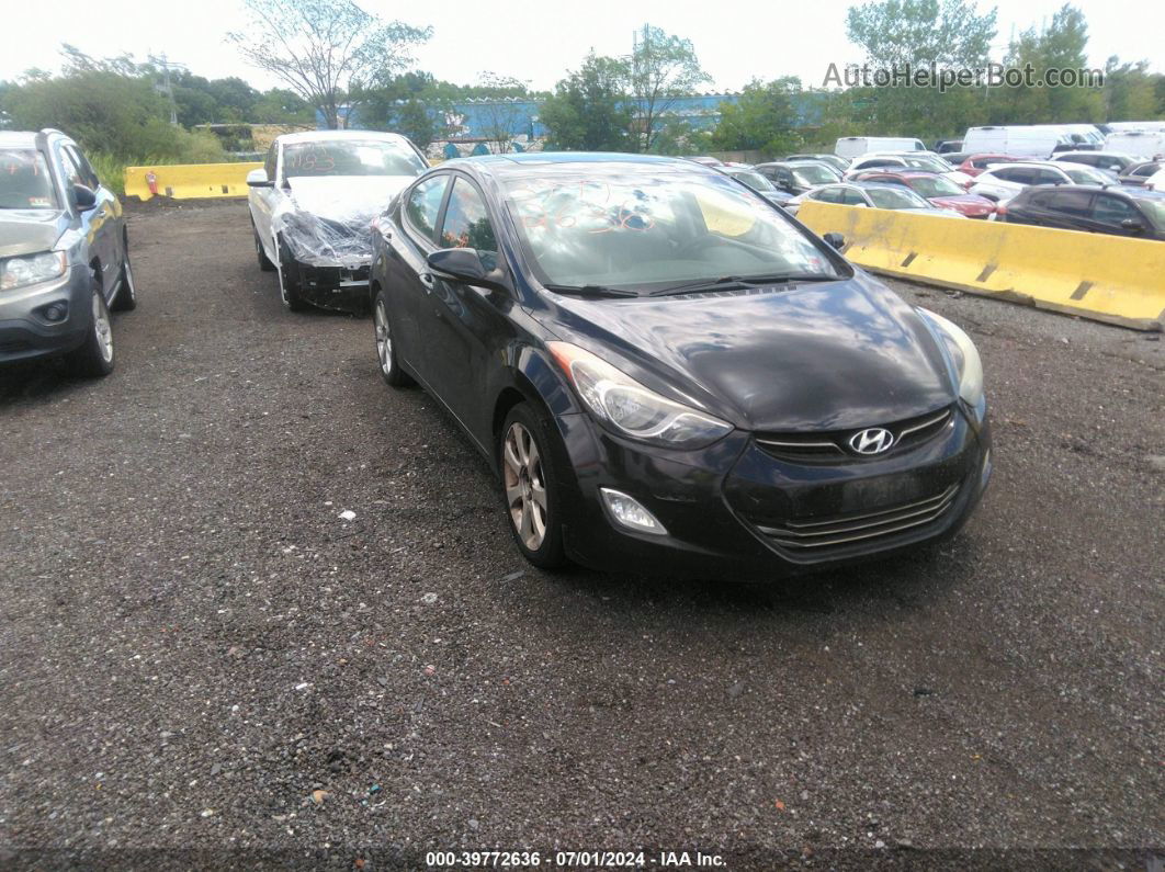 2012 Hyundai Elantra Limited (ulsan Plant) Black vin: KMHDH4AE2CU205209