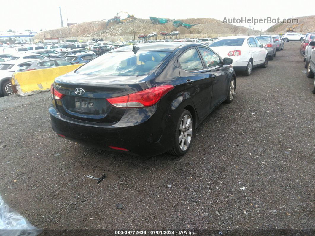 2012 Hyundai Elantra Limited (ulsan Plant) Black vin: KMHDH4AE2CU205209