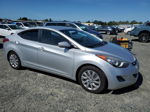 2012 Hyundai Elantra Gls Silver vin: KMHDH4AE2CU221006