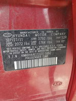 2012 Hyundai Elantra Gls Red vin: KMHDH4AE2CU311692