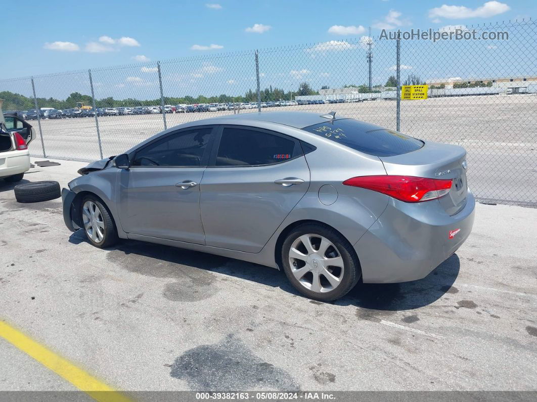 2012 Hyundai Elantra Limited (ulsan Plant) Серый vin: KMHDH4AE2CU332476