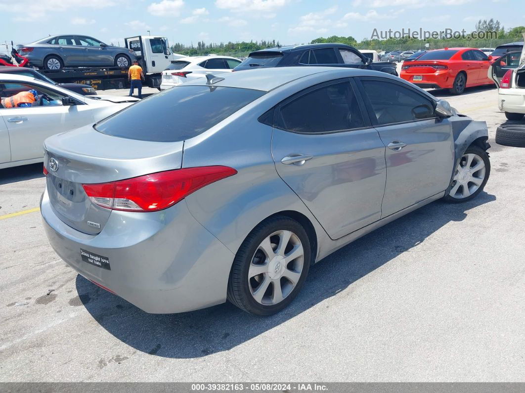 2012 Hyundai Elantra Limited (ulsan Plant) Серый vin: KMHDH4AE2CU332476