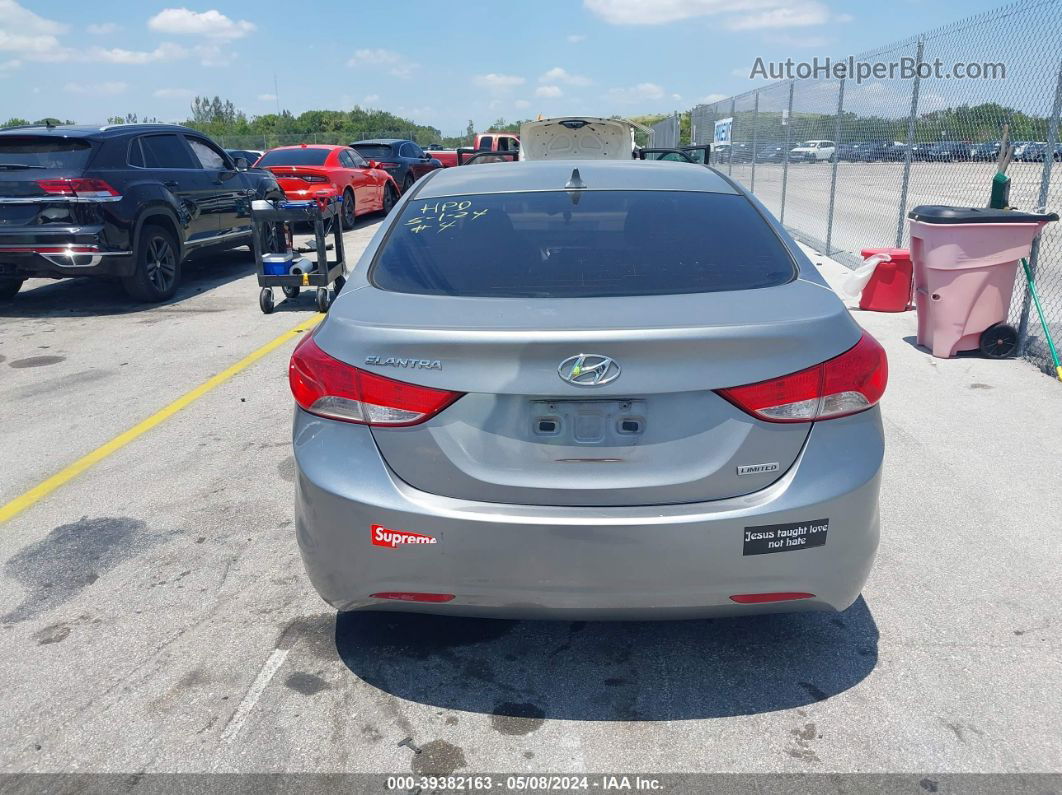 2012 Hyundai Elantra Limited (ulsan Plant) Gray vin: KMHDH4AE2CU332476