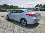 2012 Hyundai Elantra Gls Blue vin: KMHDH4AE2CU346152