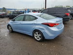 2012 Hyundai Elantra Gls Blue vin: KMHDH4AE2CU435218