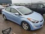 2012 Hyundai Elantra Gls Blue vin: KMHDH4AE2CU435218