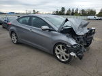 2012 Hyundai Elantra Gls Gray vin: KMHDH4AE2CU492437