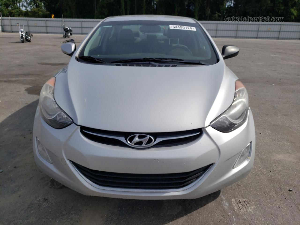 2013 Hyundai Elantra Gls Silver vin: KMHDH4AE2DU006999