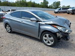 2013 Hyundai Elantra Gls Серый vin: KMHDH4AE2DU014987