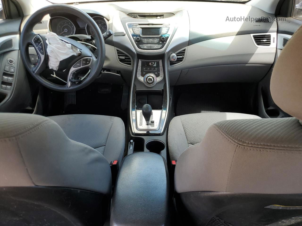 2013 Hyundai Elantra Gls Серый vin: KMHDH4AE2DU014987