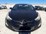 2013 Hyundai Elantra Gls Black vin: KMHDH4AE2DU534963