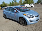 2013 Hyundai Elantra Gls Blue vin: KMHDH4AE2DU539256