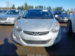 2013 Hyundai Elantra Gls Silver vin: KMHDH4AE2DU545199