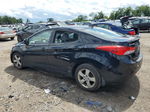 2013 Hyundai Elantra Gls Black vin: KMHDH4AE2DU649174