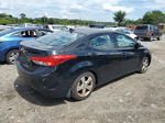 2013 Hyundai Elantra Gls Black vin: KMHDH4AE2DU649174