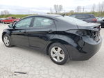 2013 Hyundai Elantra Gls Black vin: KMHDH4AE2DU716565