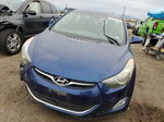 2013 Hyundai Elantra Gls Blue vin: KMHDH4AE2DU728327