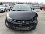 2013 Hyundai Elantra Gls Black vin: KMHDH4AE2DU837337