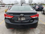 2013 Hyundai Elantra Gls Black vin: KMHDH4AE2DU837337